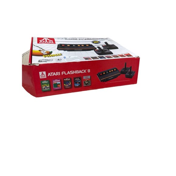 Atari flashback 8 untested console 2 joysticks and power chord in box SKU 3043 - Picture 2 of 8